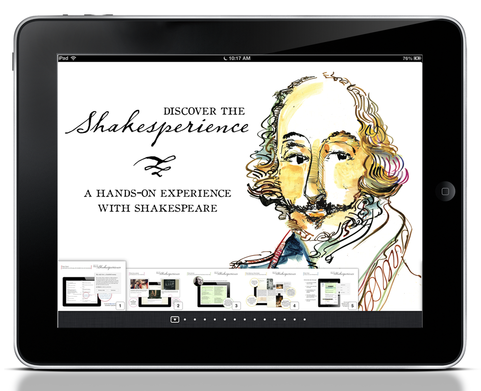 Shakesperience iPad Image