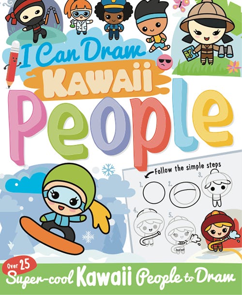 I Can Draw Kawaii People | Sourcebooks, LLC.