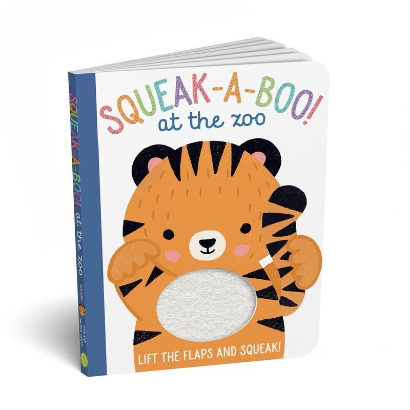 Squeak-A-Boo! At the Zoo 9781464252525