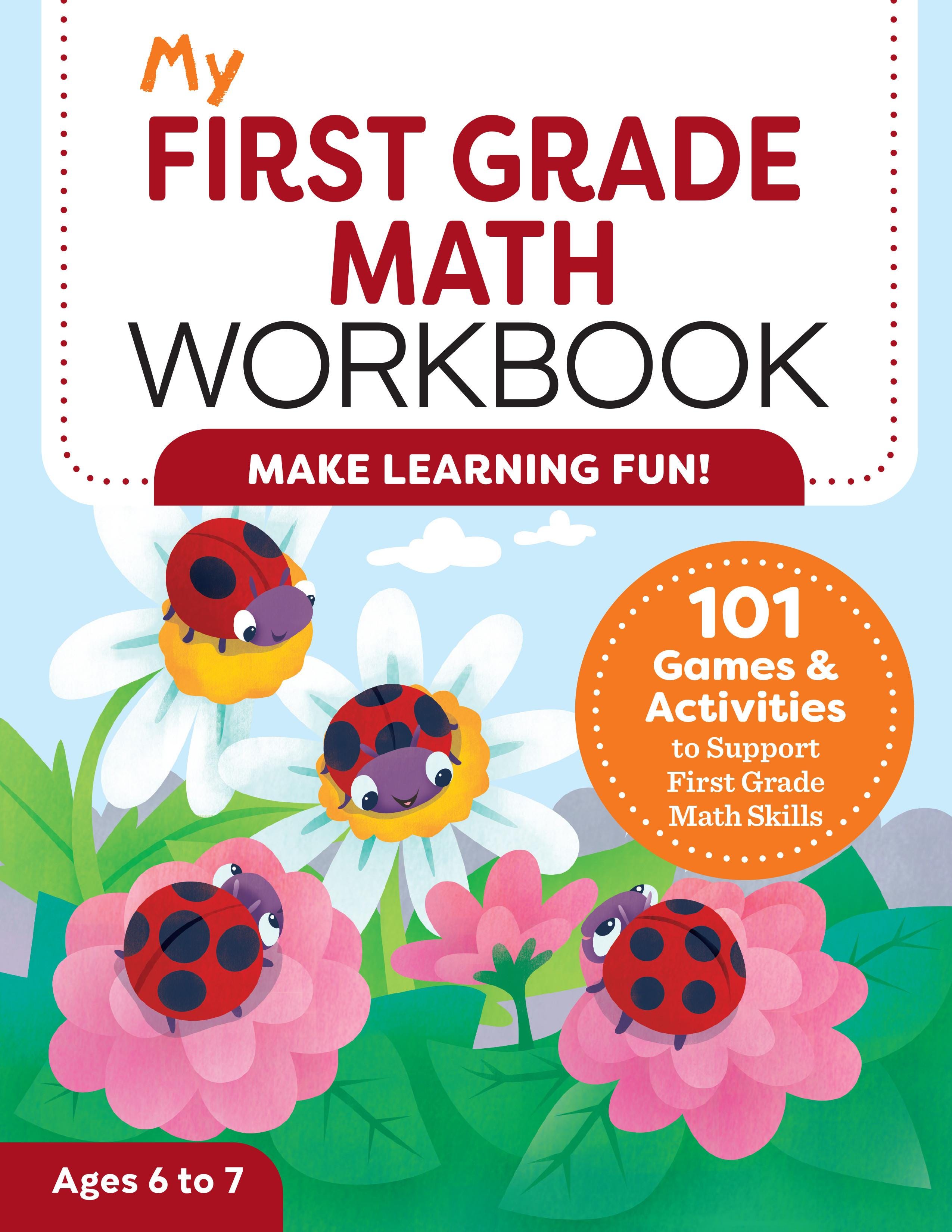 Math Problems Workbook 1 Grad My First Grade Math Workbook 9781647390020