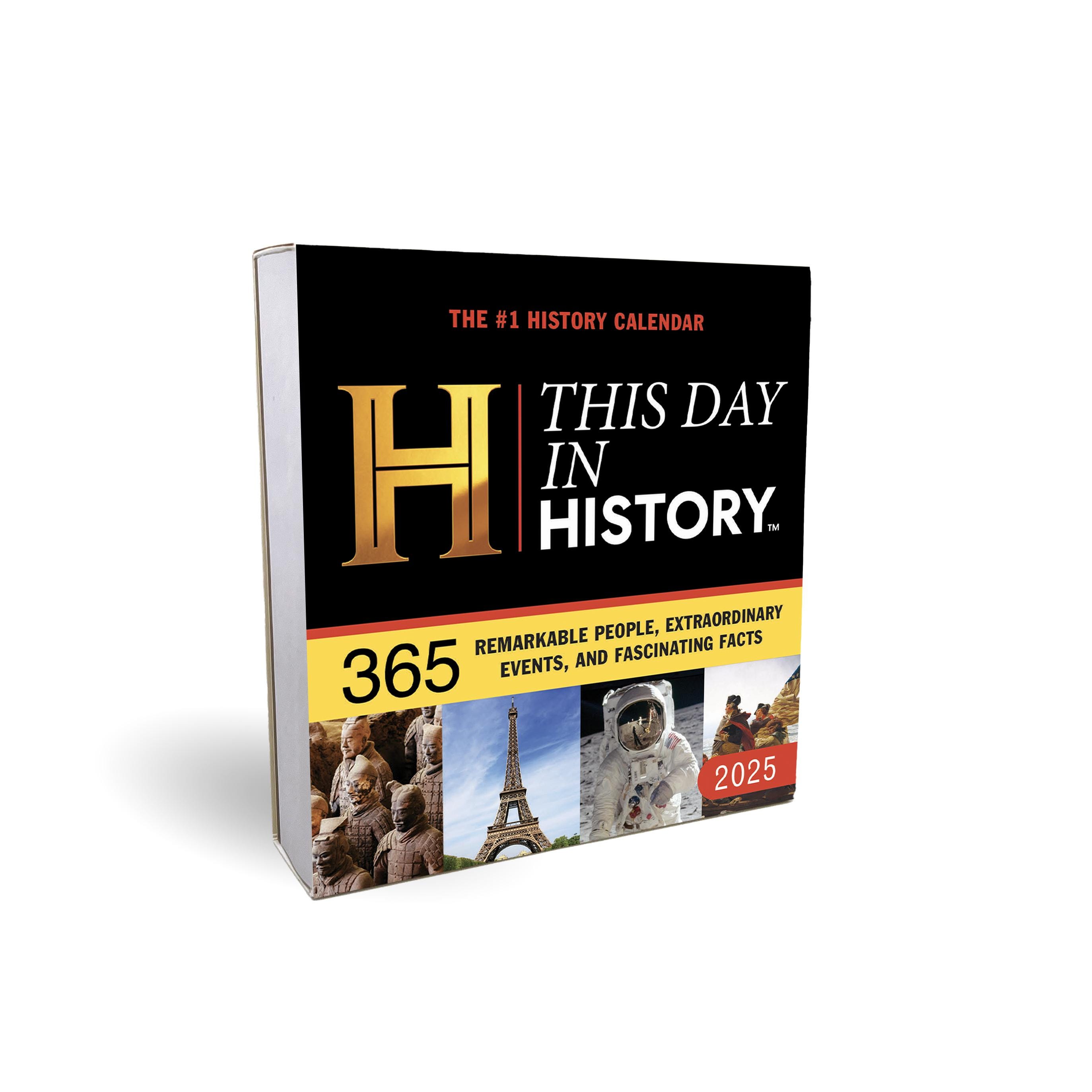 2025 History Channel This Day in History Boxed Calendar 9781728283982