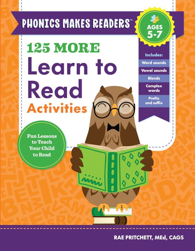 Learn to Read with Phonics 5枚セット 125 More Learn to Read Activities | Sourcebooks, LLC.