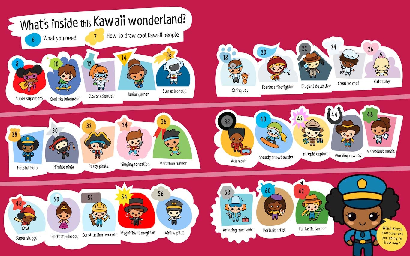 I Can Draw Kawaii People | Sourcebooks, LLC.