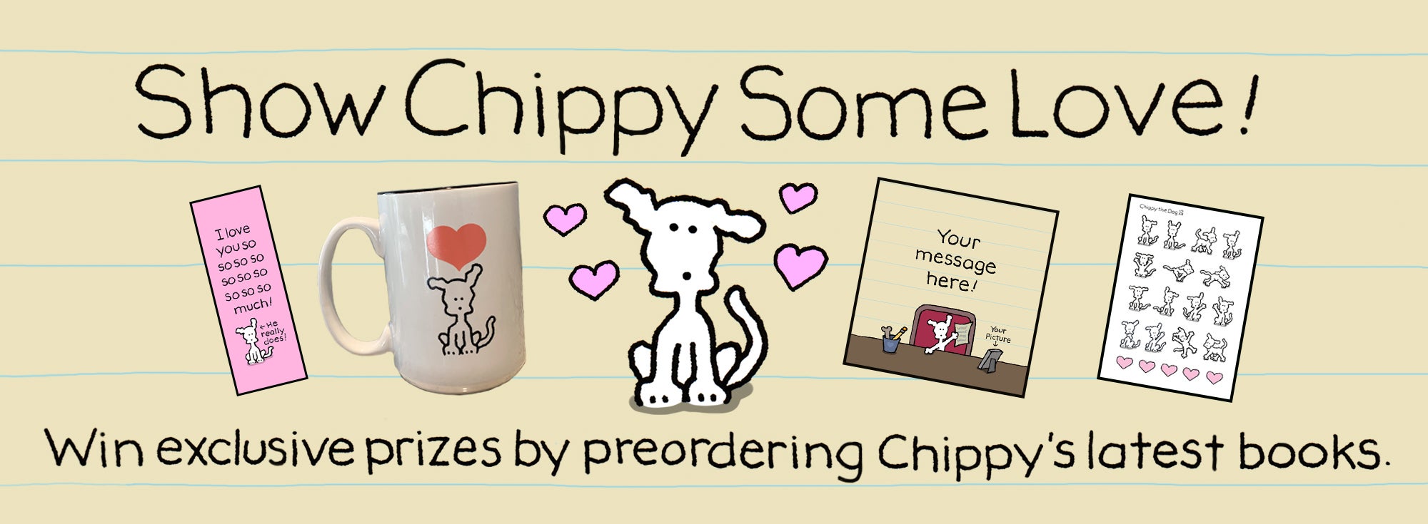 Chippy the Dog Preorder Campaign