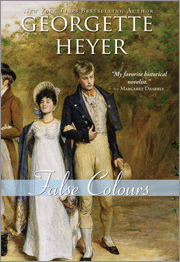 Cover image of False Colours by Georgette Heyer