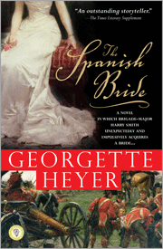 Cover image of The Spanish Bride by Georgette Heyer