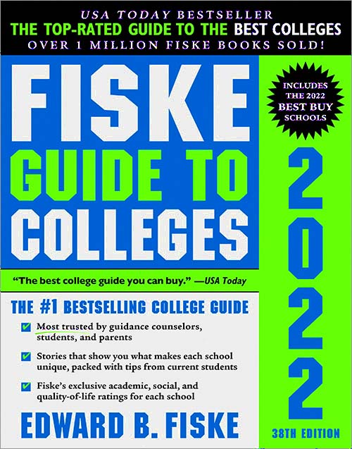 Cover of Fiske Guide to Colleges 2018